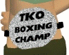 SM TKO BOXING BELT CHAMP