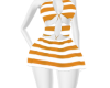Summer Orange Striped