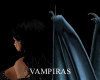Blue Vampire Wings