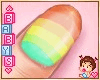 !✿ Kids Rainbow Nails