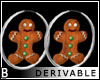 DRV Gingerbread Hoops