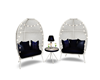 Blue Duo Chair