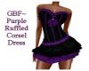 GBF~Ruffled Purple Dress