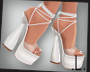 .L. Cute Heels White