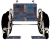 wheel chair leather