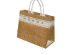 ecru raffia tote bag