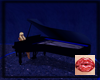 Blue Grand Piano