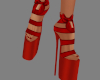Red Ribbon High Heels