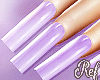 🤍 Long Purple Nails