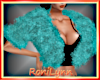 Fur Jacket Teal