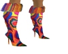 hippie  design boots