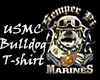 USMC Bulldog Tshirt