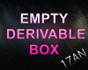 Empty Box F/M