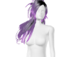 bun bow purple