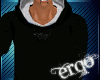 [Erqo] hoodie , Black