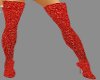 !!Red glitter boots