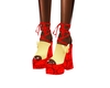hello kitty pumps RED