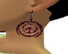 lil peace sign earrings1