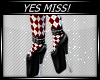 YES MISS! SHOES RED