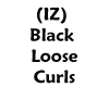 (IZ) Black Loose Curls