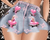 Barbie Short Pink Blue