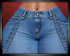 LS~Cropped Jeans Navy