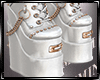 Gothic White Boots