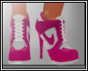 F| Pink  Dunk Heels