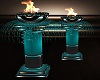 TEAL FIRE PITS BY BD