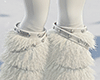 Fur White Boots