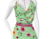 Mint Flower Dress