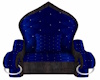 Blue Small Single Throne