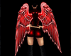 [AA] Wings Red Neon1