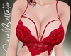 Diva Lace Top Red