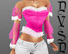 Pretty Hotpink TopW/Lace