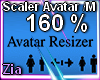 Scaler  Avatar *M 160%