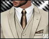 SAS-Mocha Suit Tie