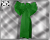 (RR) Green wedding bow