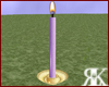 [K] Purple Advent Candle