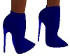 Blue two tone boots