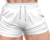 [Y] White Muscle Shorts