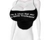 little boyfriend tee blk