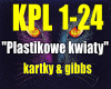 Plastikowe Kwiaty-Kartky