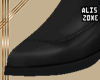 [AZ] Black basic boots M