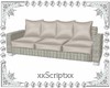 SCR. Large Wicker Sofa