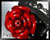-P- Red Rose Bracelet L