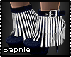 Navy/ White Boots