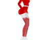red dress