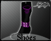 [N]Stiletto Black/purple