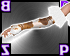 FurryPatch Sleeves/White